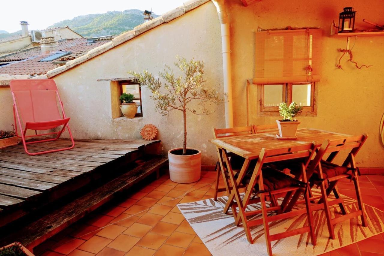 La Terrasse D'Olea, Au Coeur Du Village Buis-les-Baronnies Esterno foto