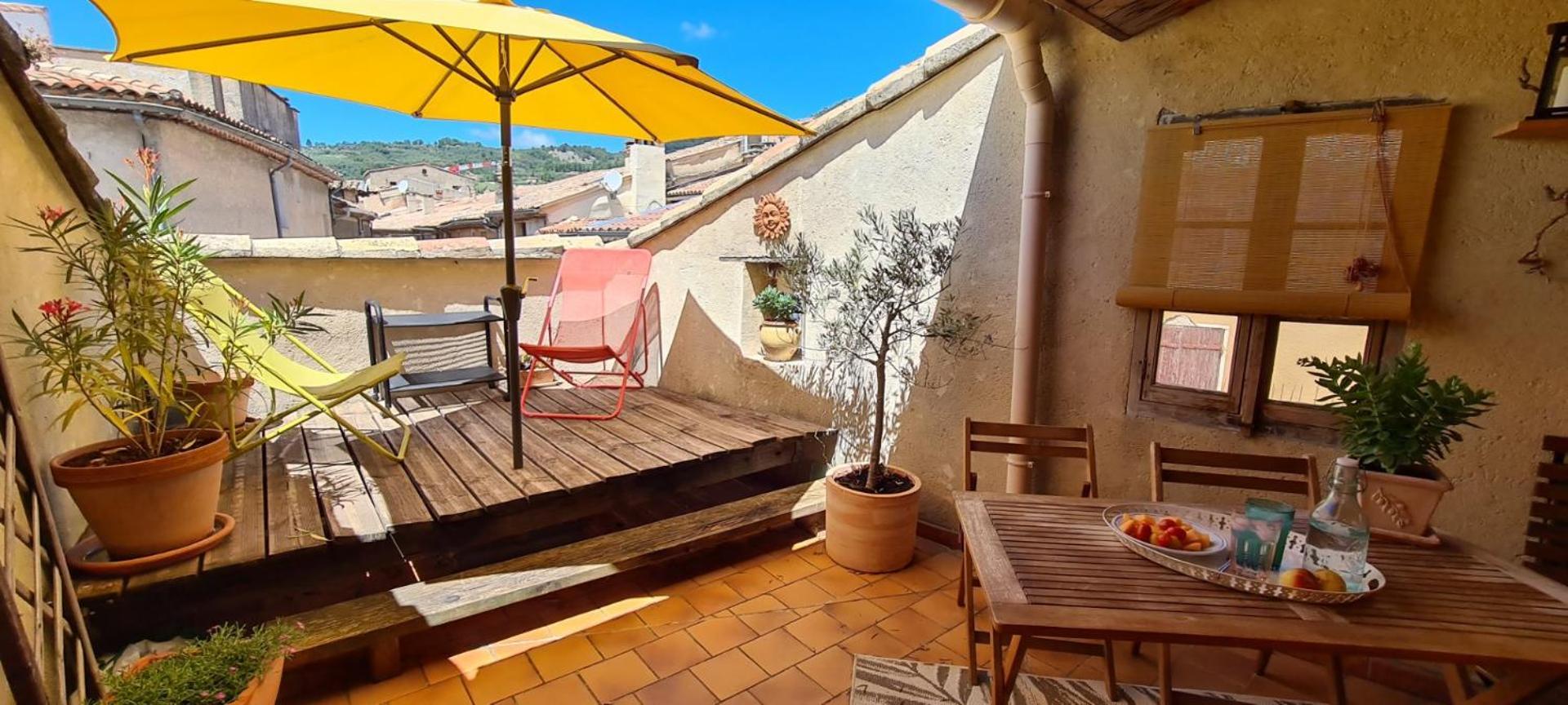 La Terrasse D'Olea, Au Coeur Du Village Buis-les-Baronnies Esterno foto